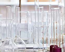 Vidrarias de laboratorio de quimica